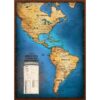 Turystyczna Mapa Ameryki Północnej i Południowej