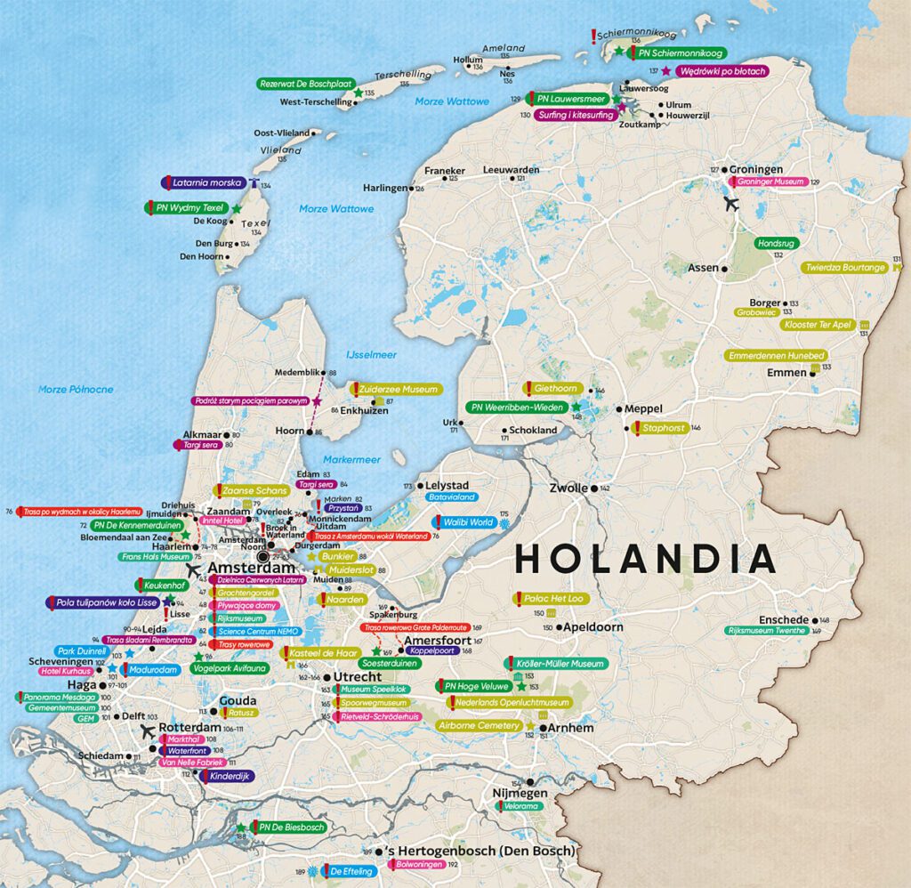 walentynki mapa holandia
