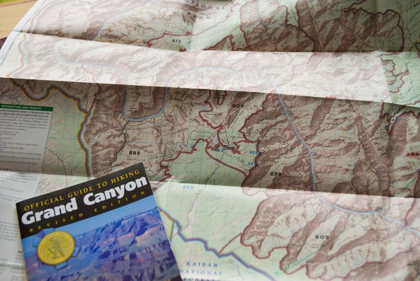 wpis marzenia grand canyon mapa