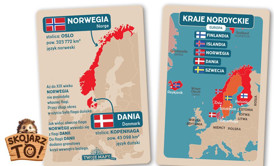 Czy Arendelle leży nad fiordem? Geografia w bajkach. 8 norwegia flaga twoje mapy com