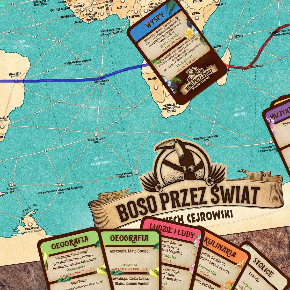 Wizualizacja rozgrywki "Boso przez świat"