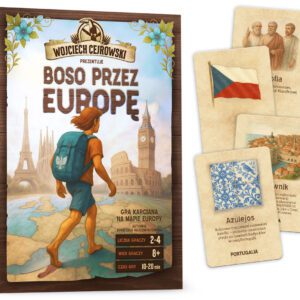 Gra planszowa edukacyjna "Boso Przez Europę"